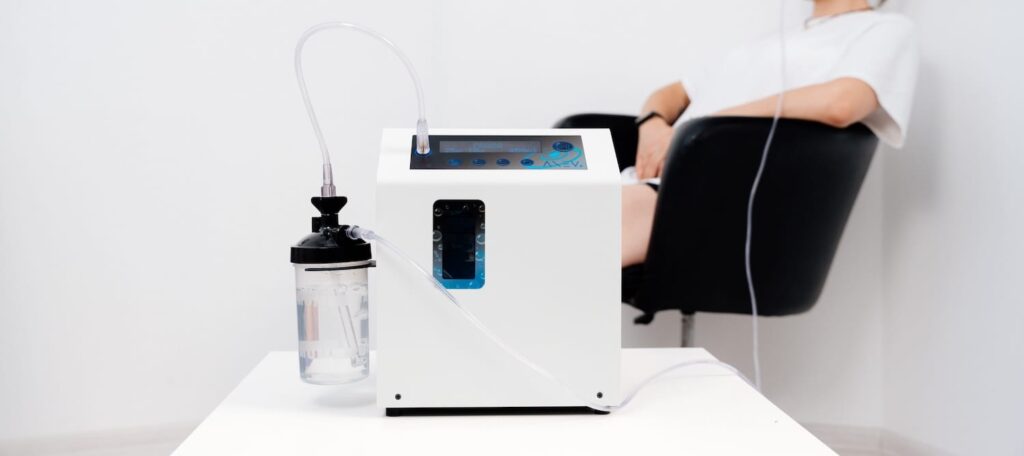 Hydrogen generator for inhalation