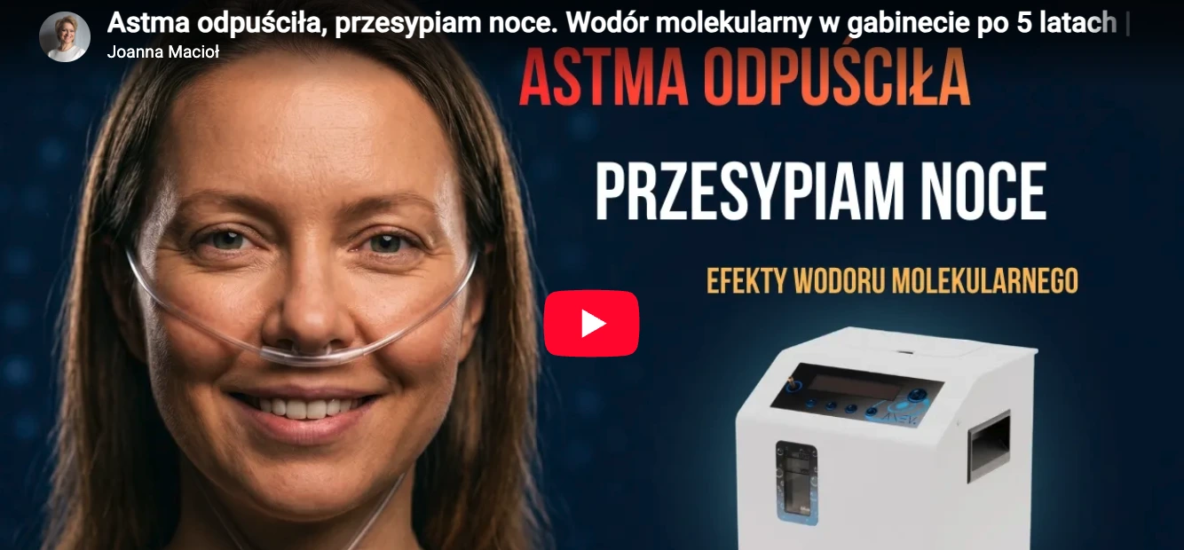 Praktycy wodoru: „Astma odpuściła, przesypiam noce”